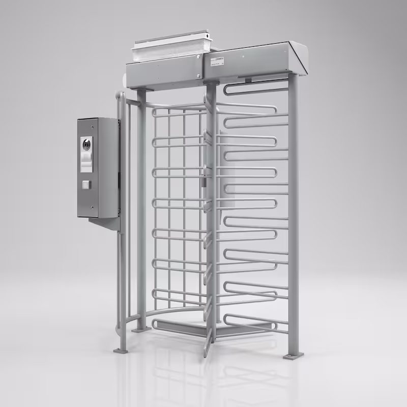 Einzeldrehkreuz Magnetic MPT mit Anbaukonsole in Grau