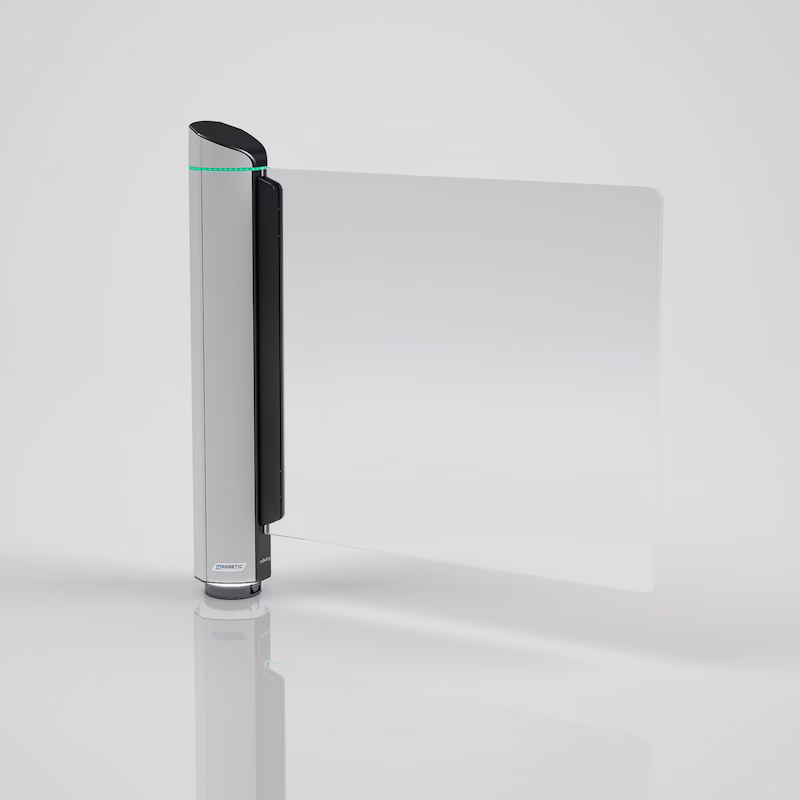 Drehtür mSwing mit Glaselement von Magnetic-Autocontrol