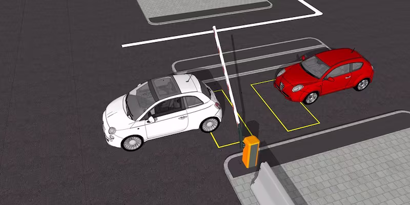 Grafik einer Verkehrszählung mit Induktionsschleifen