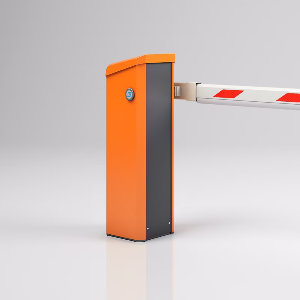 Produktbild der Mautschranke "Magnetic-Toll" vor einem Studiohintergrund