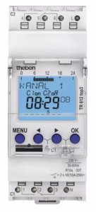 Wochenschaltuhr Theben TR612 für Schrankenanlagen