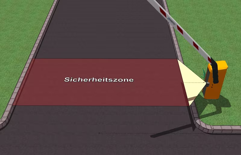 Garfik Schranke Vorfeldüberwachung