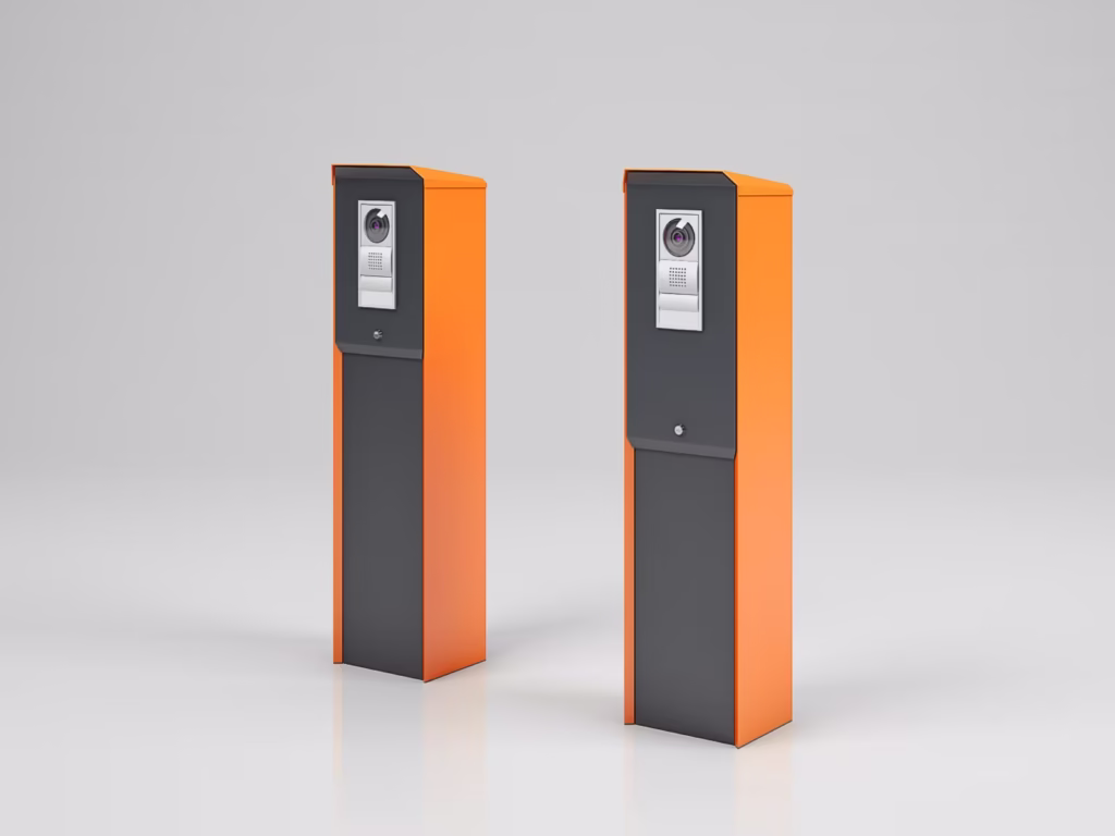 Schranken-Bediensäulen Terminal MS und MH von Magnetic-Autocontrol.